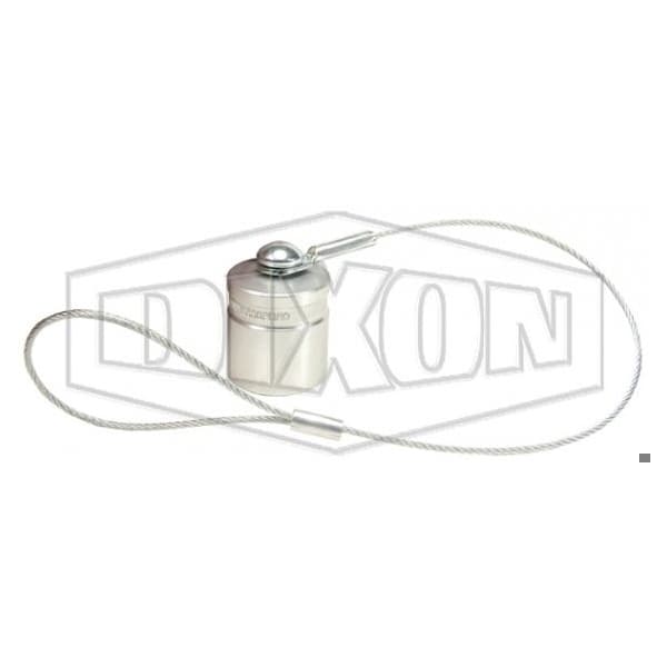 Dixon 3/4 in H-STYLE DUST CAP, ALUM 270009-6 V6DC-A - main